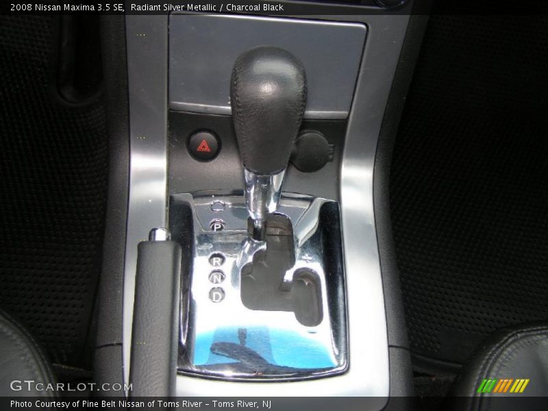 Radiant Silver Metallic / Charcoal Black 2008 Nissan Maxima 3.5 SE
