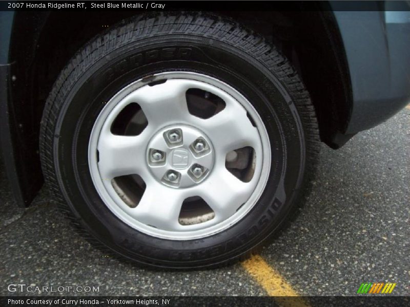 Steel Blue Metallic / Gray 2007 Honda Ridgeline RT