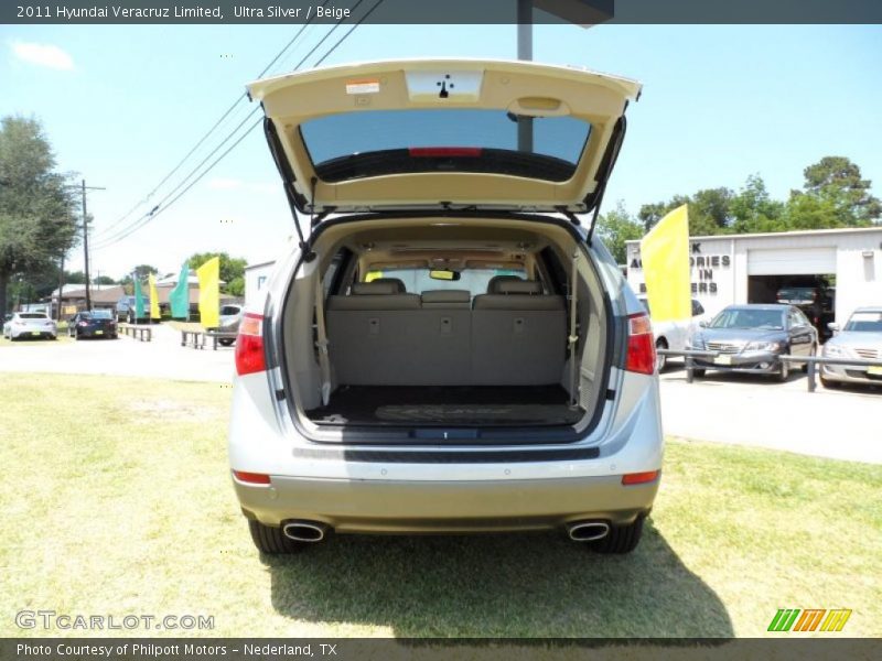 Ultra Silver / Beige 2011 Hyundai Veracruz Limited