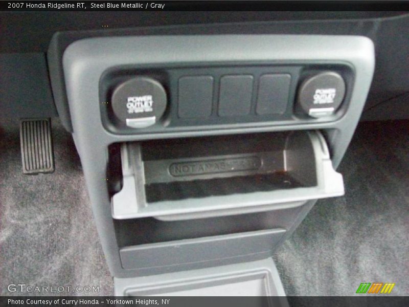 Steel Blue Metallic / Gray 2007 Honda Ridgeline RT