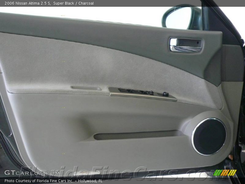 Super Black / Charcoal 2006 Nissan Altima 2.5 S