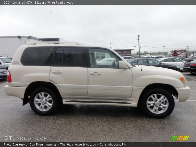Blizzard White Pearl / Ivory 2004 Lexus LX 470