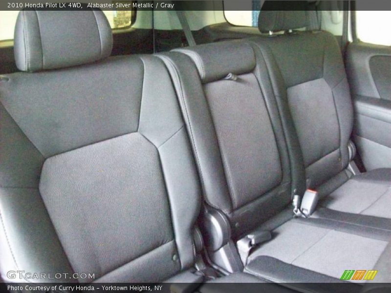 Alabaster Silver Metallic / Gray 2010 Honda Pilot LX 4WD