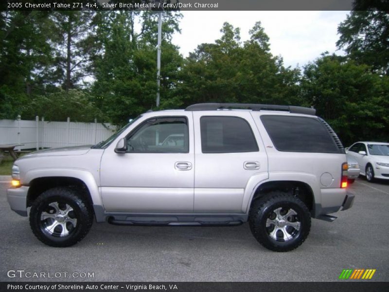 Silver Birch Metallic / Gray/Dark Charcoal 2005 Chevrolet Tahoe Z71 4x4