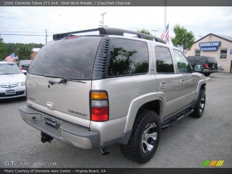 Silver Birch Metallic / Gray/Dark Charcoal 2005 Chevrolet Tahoe Z71 4x4