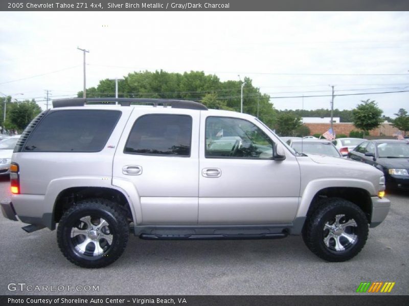 Silver Birch Metallic / Gray/Dark Charcoal 2005 Chevrolet Tahoe Z71 4x4