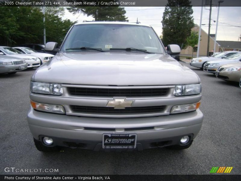 Silver Birch Metallic / Gray/Dark Charcoal 2005 Chevrolet Tahoe Z71 4x4
