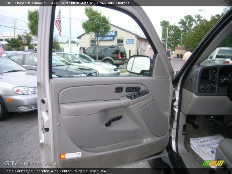 Silver Birch Metallic / Gray/Dark Charcoal 2005 Chevrolet Tahoe Z71 4x4