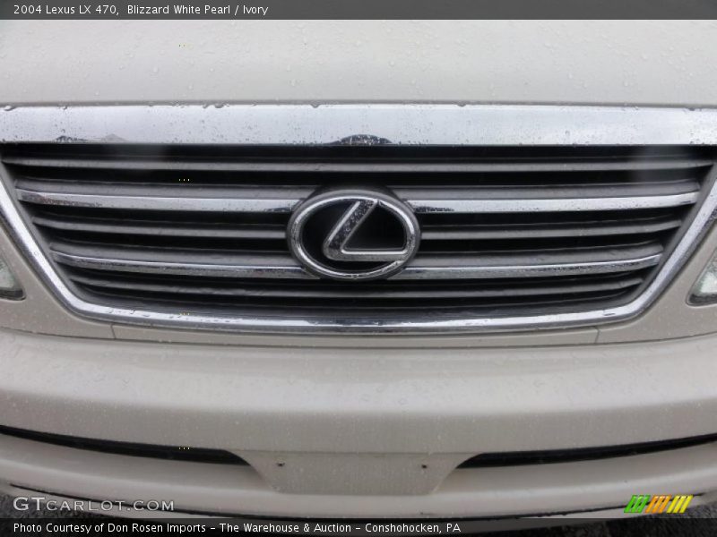 Blizzard White Pearl / Ivory 2004 Lexus LX 470