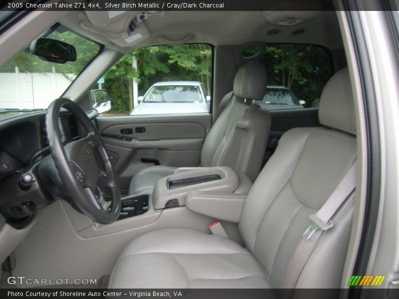 Silver Birch Metallic / Gray/Dark Charcoal 2005 Chevrolet Tahoe Z71 4x4