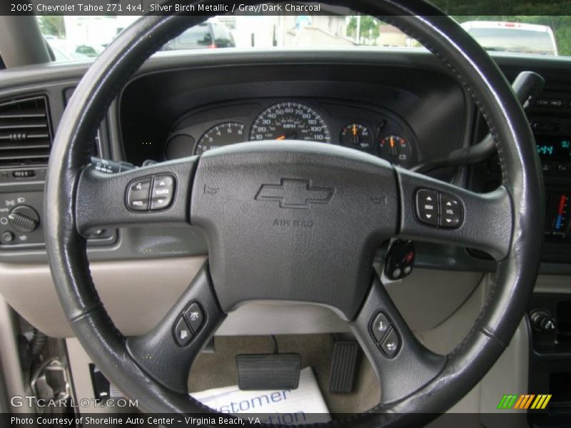 Silver Birch Metallic / Gray/Dark Charcoal 2005 Chevrolet Tahoe Z71 4x4