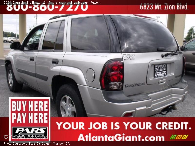 Silverstone Metallic / Medium Pewter 2004 Chevrolet TrailBlazer LS