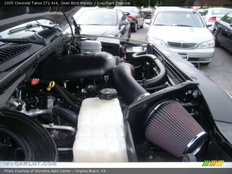 Silver Birch Metallic / Gray/Dark Charcoal 2005 Chevrolet Tahoe Z71 4x4