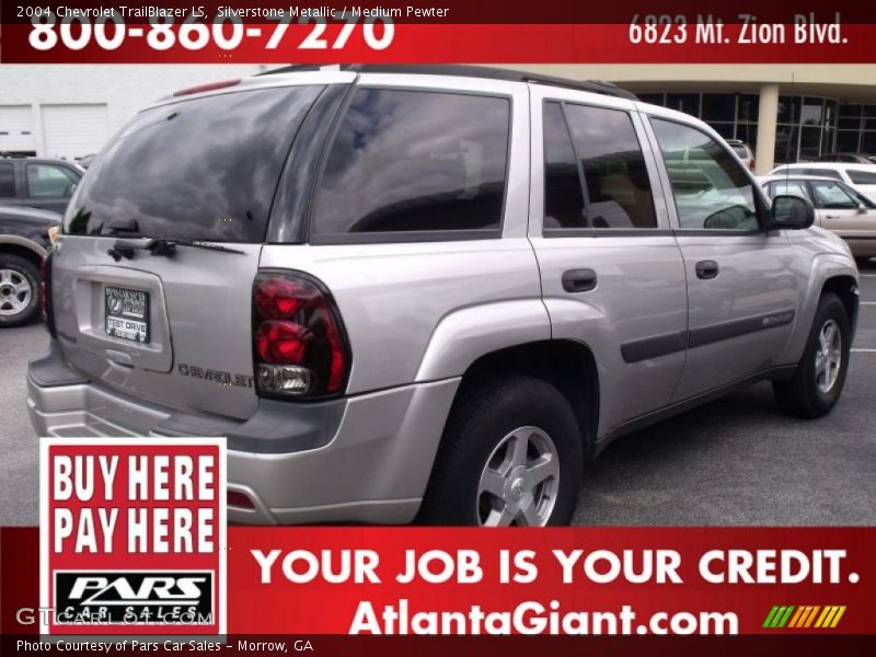 Silverstone Metallic / Medium Pewter 2004 Chevrolet TrailBlazer LS