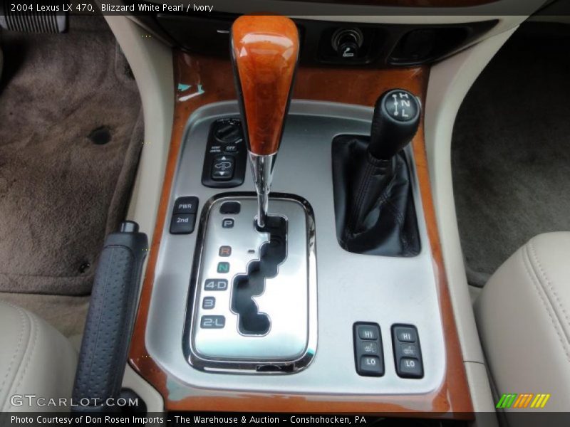 Blizzard White Pearl / Ivory 2004 Lexus LX 470