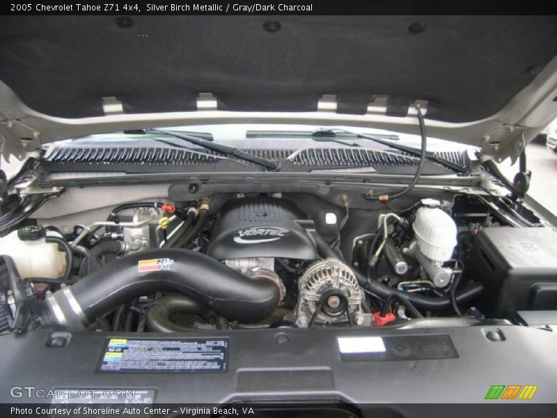 Silver Birch Metallic / Gray/Dark Charcoal 2005 Chevrolet Tahoe Z71 4x4