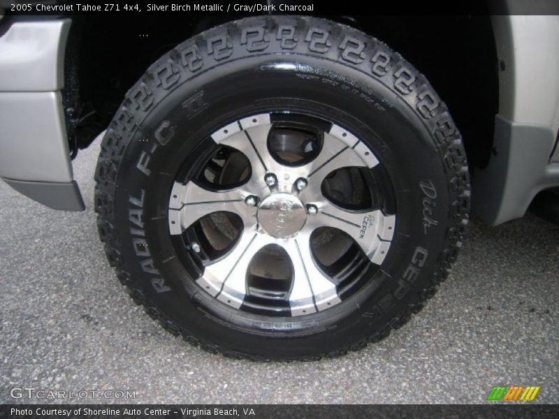 Silver Birch Metallic / Gray/Dark Charcoal 2005 Chevrolet Tahoe Z71 4x4