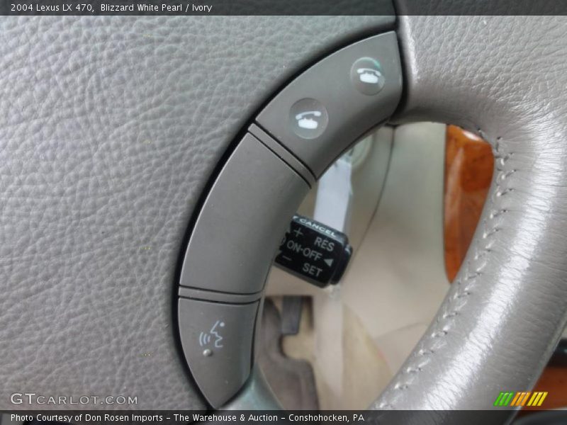 Blizzard White Pearl / Ivory 2004 Lexus LX 470