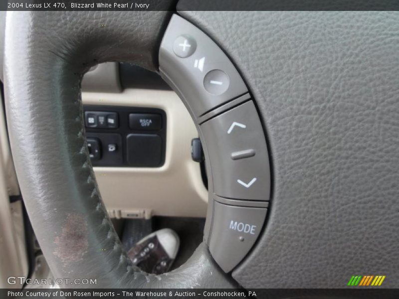 Blizzard White Pearl / Ivory 2004 Lexus LX 470