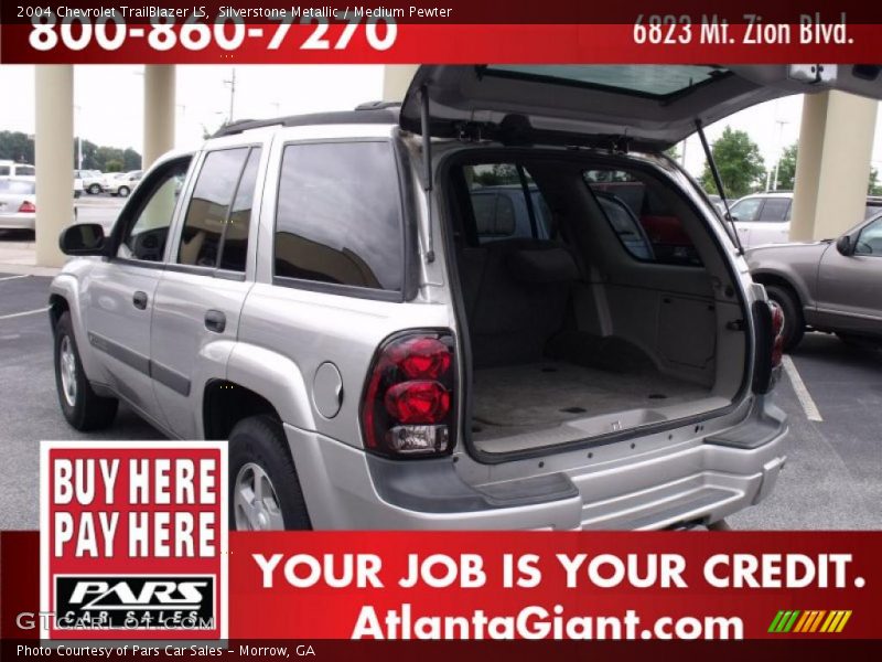 Silverstone Metallic / Medium Pewter 2004 Chevrolet TrailBlazer LS