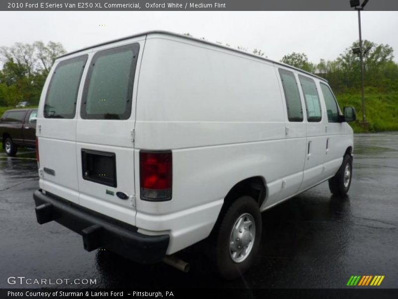 Oxford White / Medium Flint 2010 Ford E Series Van E250 XL Commericial