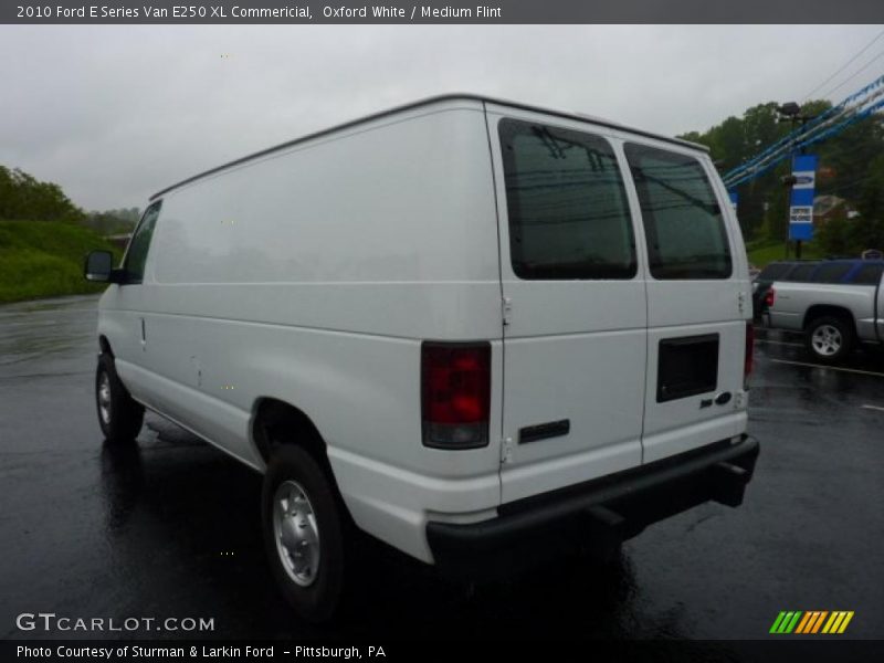 Oxford White / Medium Flint 2010 Ford E Series Van E250 XL Commericial