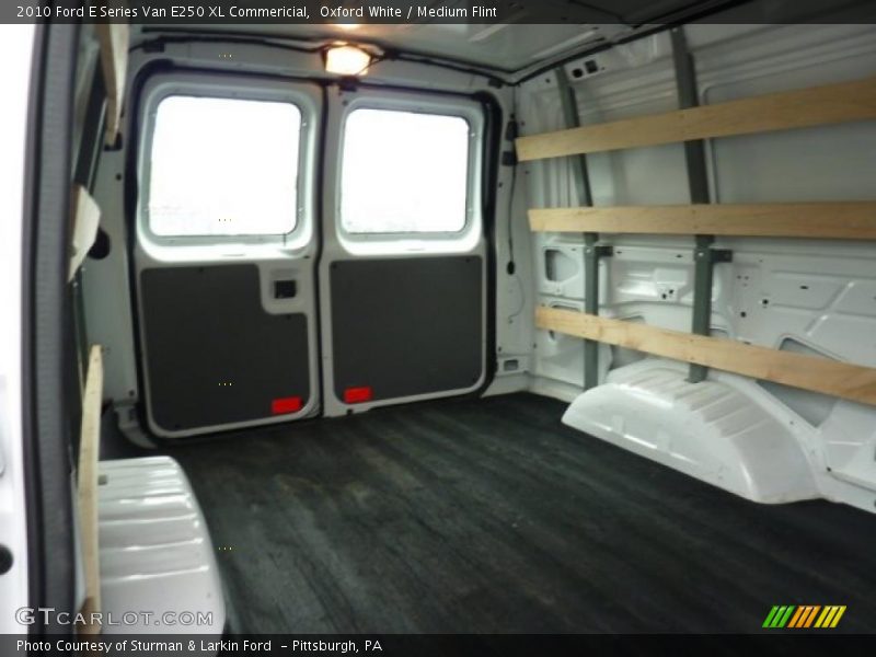 Oxford White / Medium Flint 2010 Ford E Series Van E250 XL Commericial