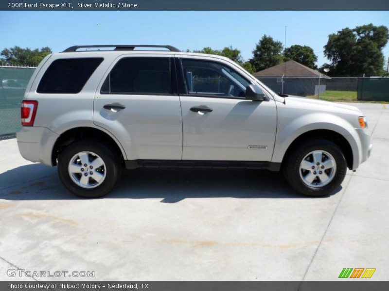 Silver Metallic / Stone 2008 Ford Escape XLT
