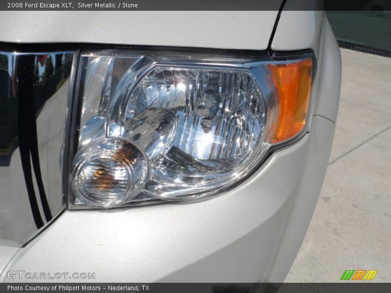 Silver Metallic / Stone 2008 Ford Escape XLT