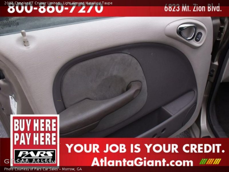 Light Almond Metallic / Taupe 2002 Chrysler PT Cruiser Limited