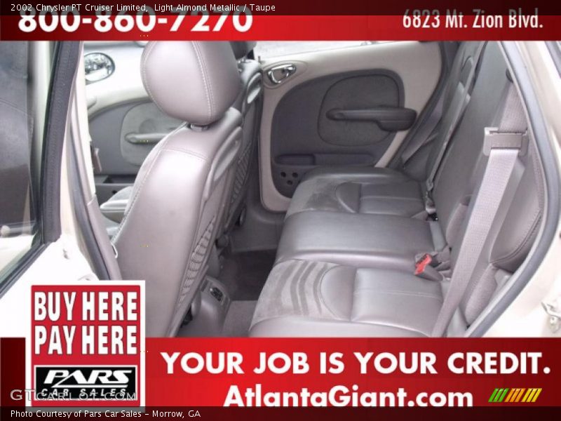 Light Almond Metallic / Taupe 2002 Chrysler PT Cruiser Limited
