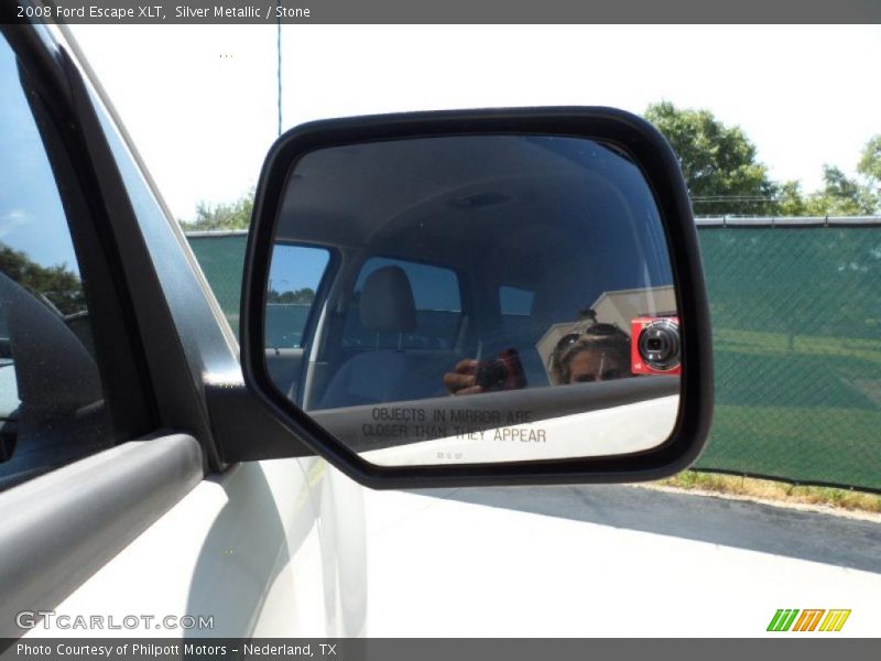 Silver Metallic / Stone 2008 Ford Escape XLT