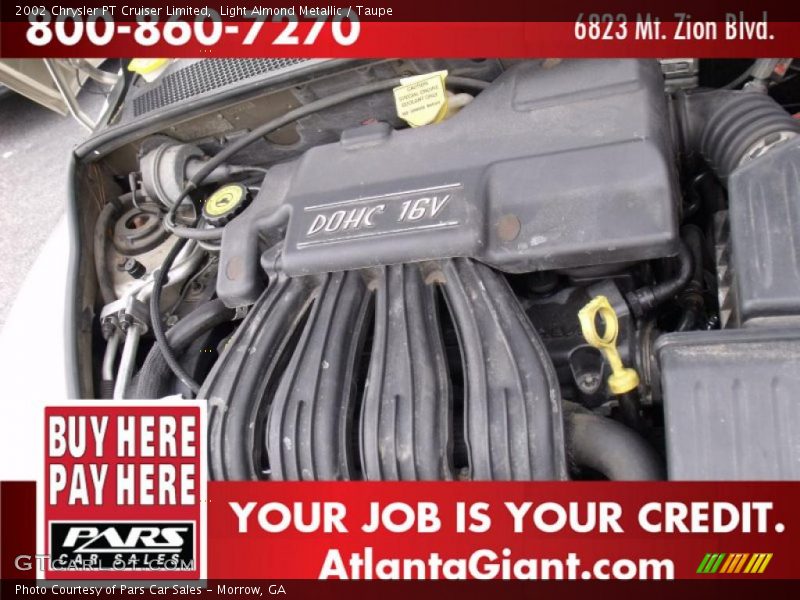 Light Almond Metallic / Taupe 2002 Chrysler PT Cruiser Limited