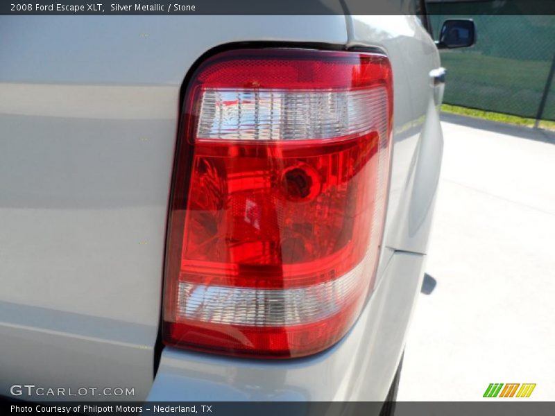 Silver Metallic / Stone 2008 Ford Escape XLT