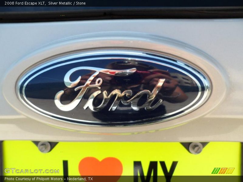 Silver Metallic / Stone 2008 Ford Escape XLT