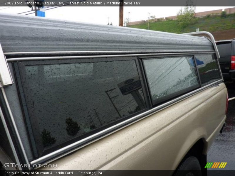 Harvest Gold Metallic / Medium Prairie Tan 2002 Ford Ranger XL Regular Cab