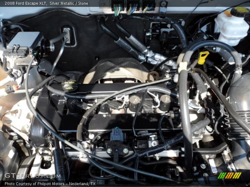 Silver Metallic / Stone 2008 Ford Escape XLT