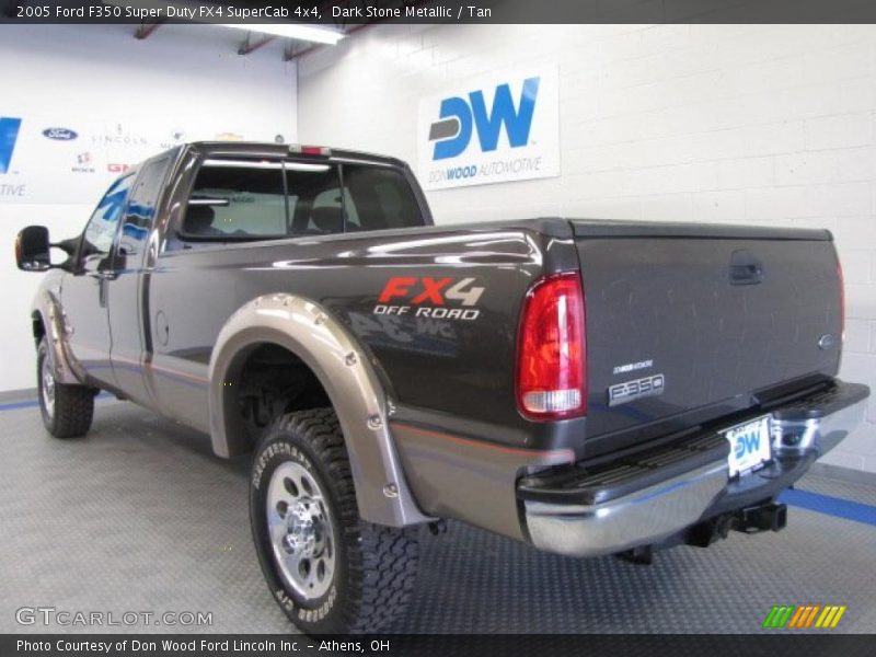 Dark Stone Metallic / Tan 2005 Ford F350 Super Duty FX4 SuperCab 4x4