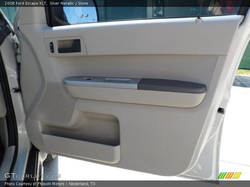 Silver Metallic / Stone 2008 Ford Escape XLT