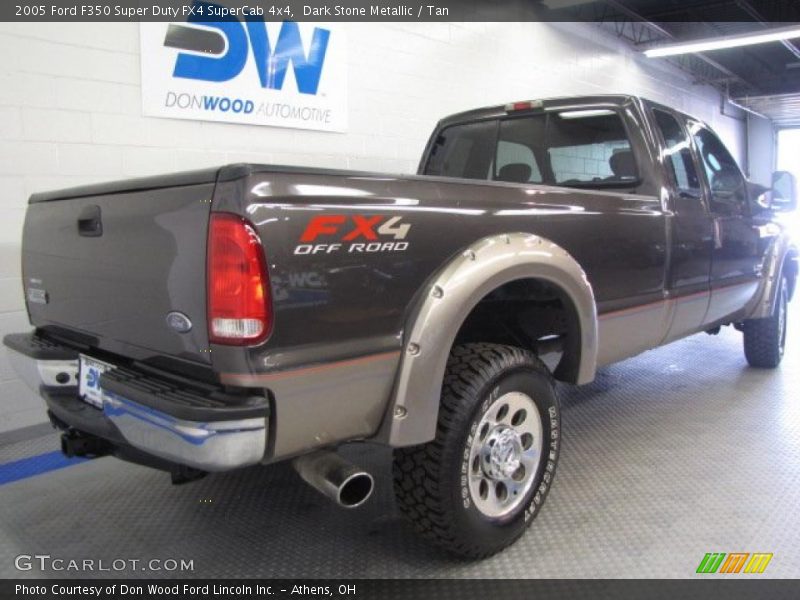 Dark Stone Metallic / Tan 2005 Ford F350 Super Duty FX4 SuperCab 4x4