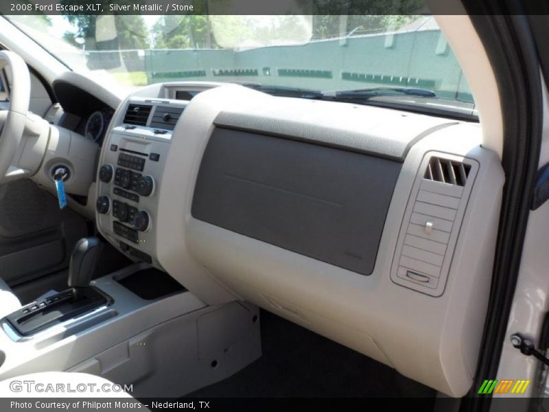Silver Metallic / Stone 2008 Ford Escape XLT