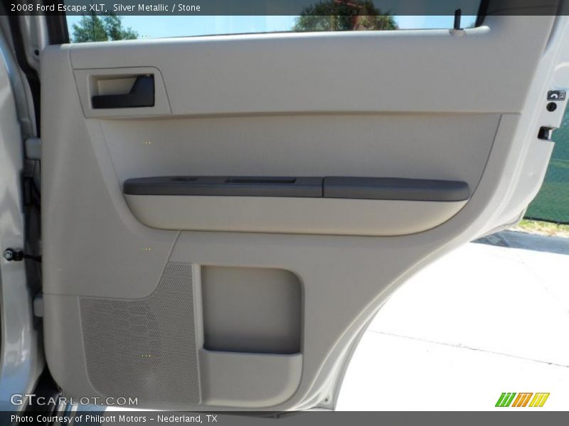 Silver Metallic / Stone 2008 Ford Escape XLT