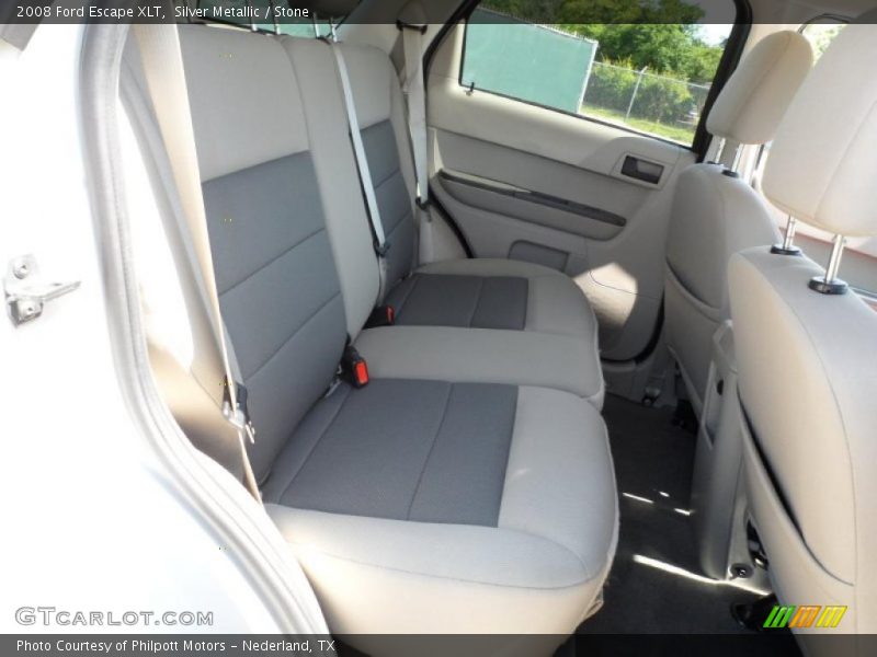 Silver Metallic / Stone 2008 Ford Escape XLT