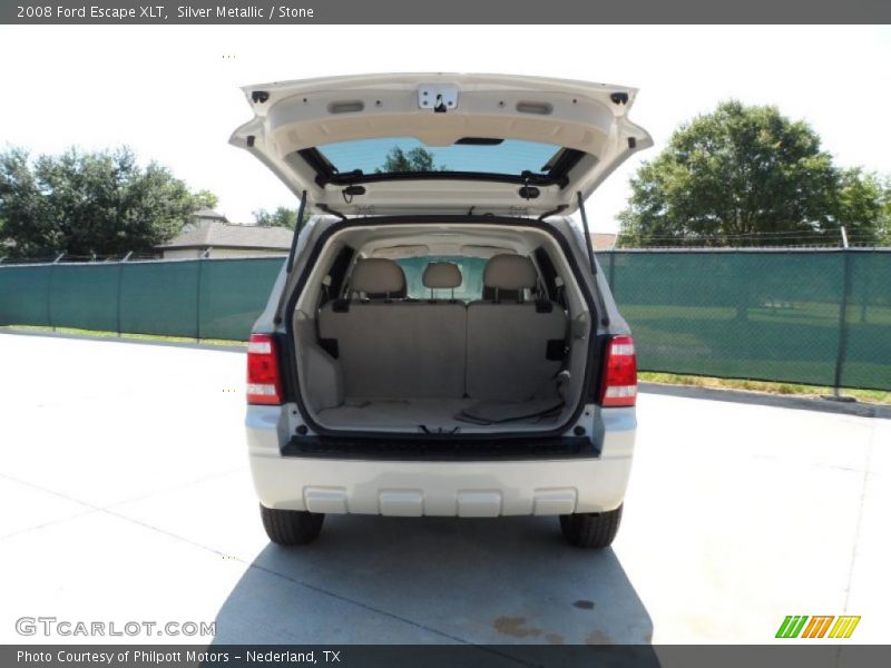 Silver Metallic / Stone 2008 Ford Escape XLT