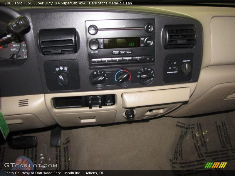 Dark Stone Metallic / Tan 2005 Ford F350 Super Duty FX4 SuperCab 4x4
