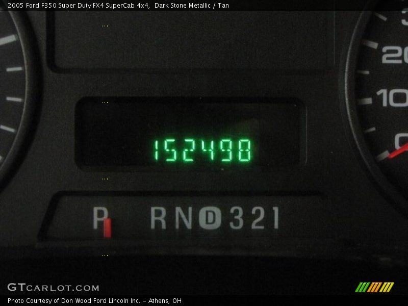 Dark Stone Metallic / Tan 2005 Ford F350 Super Duty FX4 SuperCab 4x4