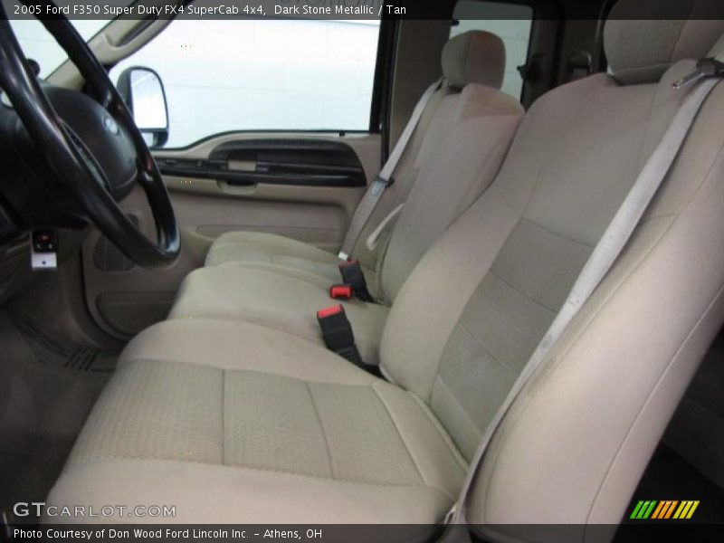 Dark Stone Metallic / Tan 2005 Ford F350 Super Duty FX4 SuperCab 4x4