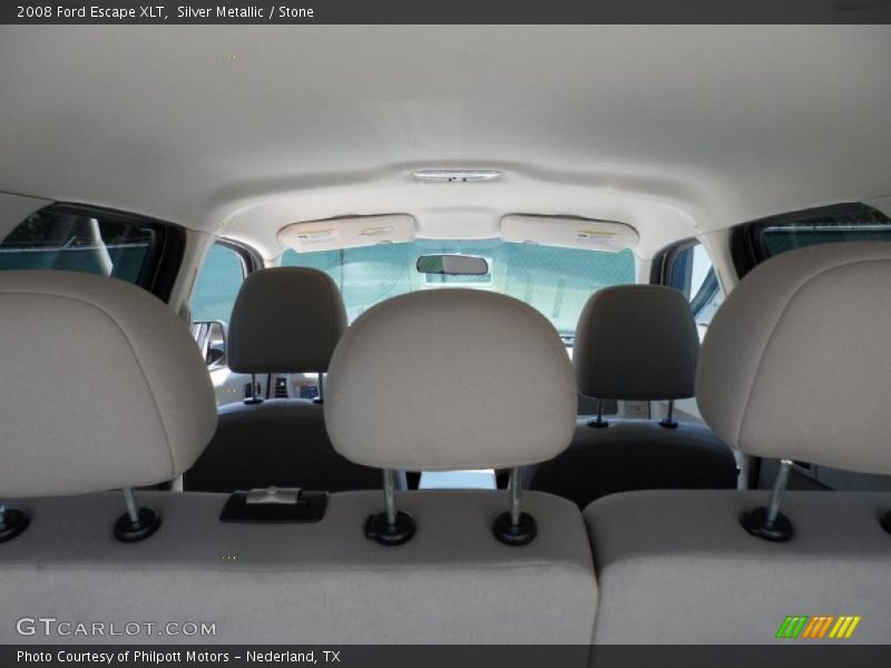 Silver Metallic / Stone 2008 Ford Escape XLT