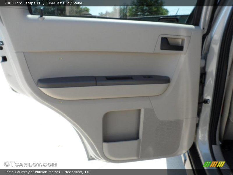 Silver Metallic / Stone 2008 Ford Escape XLT