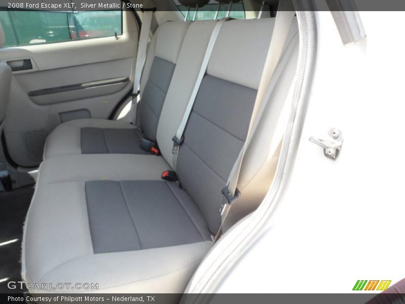 Silver Metallic / Stone 2008 Ford Escape XLT